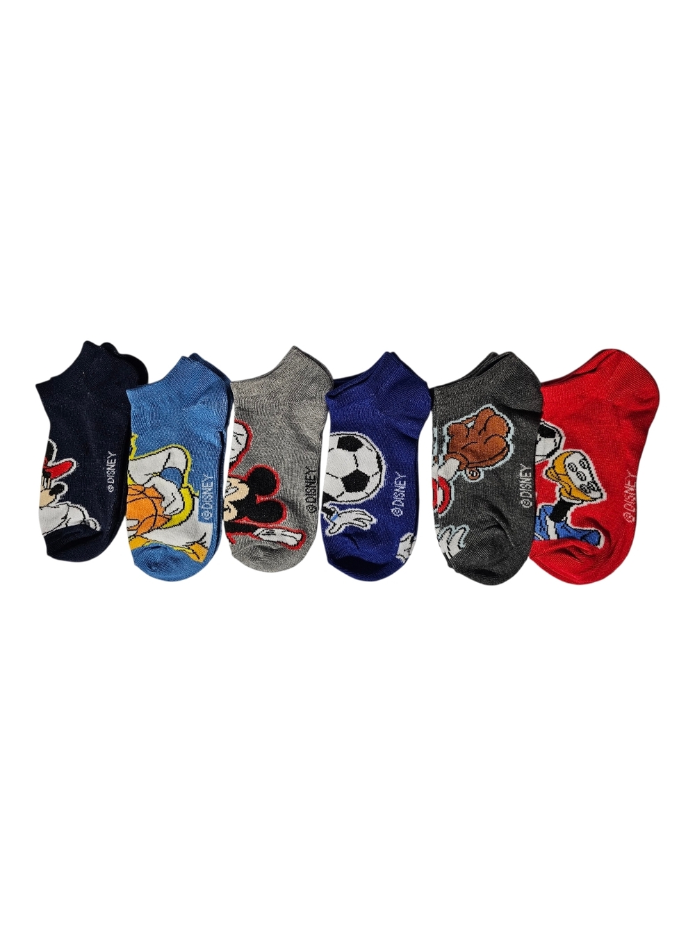 Disney Mickey and Friends Blue Character Sock Pack